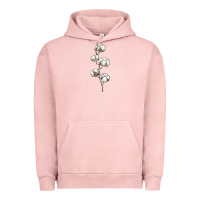 Pigment Salmon cotton Urban Hoodie - BarkalooDesign