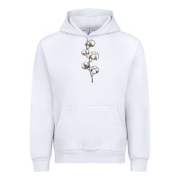 White cotton Urban Hoodie - BarkalooDesign