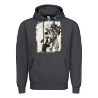 Smoke faker 2 Zipper Hoodie - tuanDangUi