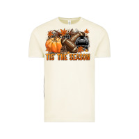 Vintage Arctic Tis' the season Football black helmet Vintage Tee - NancyCooperArtShop