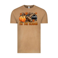 Vintage Camel Tis' the season Football black helmet Vintage Tee - NancyCooperArtShop