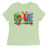 Matcha love autism awareness Ladies Tee - LillyAllenDesigns
