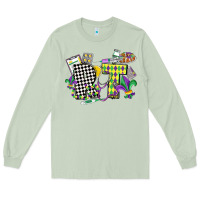 Matcha respiratory therapist mardi gras Long Sleeve Tee - CowGirlArtShop