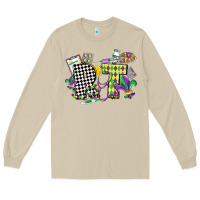 Mushroom respiratory therapist mardi gras Long Sleeve Tee - CowGirlArtShop