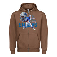 Chestnut barry sanders gift Zipper Hoodie - tuanDangUi