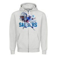 Dove Grey barry sanders gift Zipper Hoodie - tuanDangUi