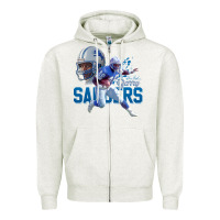 Oatmeal Heather barry sanders gift Zipper Hoodie - tuanDangUi