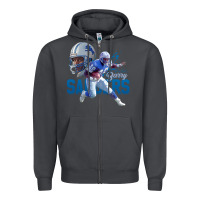 Smoke barry sanders gift Zipper Hoodie - tuanDangUi