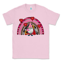 Bubblegum Pink valentines day gnomes rainbow Classic Tee - RanaPortraitStore