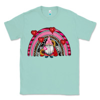 Seafoam valentines day gnomes rainbow Classic Tee - RanaPortraitStore