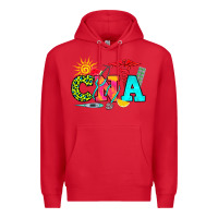 Red cna summer Premium Hoodie - RanaPortraitStore