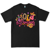 Black hola bitchachos mexico cinco de mayo Premium Tee - LillyAllenDesigns