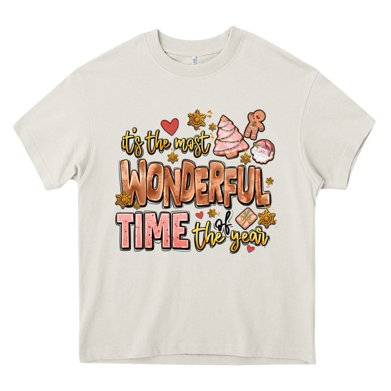 Its The Most Wonderful Time Of The Year Heavy Core Tee by MaliasSmallBusiness | Teevron