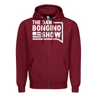 Burgundy Hot Trend The Dan Bongino Show-Mwyfg Zipper Hoodie - tuanDangUi