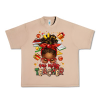 Burro one merry teacher afro messy bun Urban Heavy Tee - texasbilliewilder