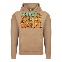 Vintage Coffee Crazy grateful and thankful Vintage Hoodie - NancyCooperArtShop