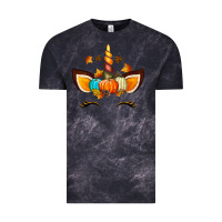 Cloud Black Unicorn Fall Vintage Tee - texasbilliewilder