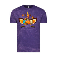 Cloud Purple Unicorn Fall Vintage Tee - texasbilliewilder