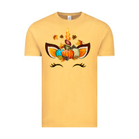 Vintage Mustard Unicorn Fall Vintage Tee - texasbilliewilder