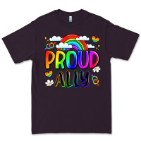 Plum proud ally Premium Tee - LillyAllenDesigns