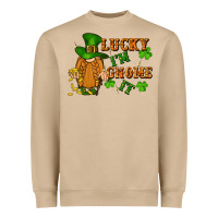 Mushroom lucky i'm gnome it St. Patricks Day Heavyweight Sweatshirt - FaDigitalArtStudio