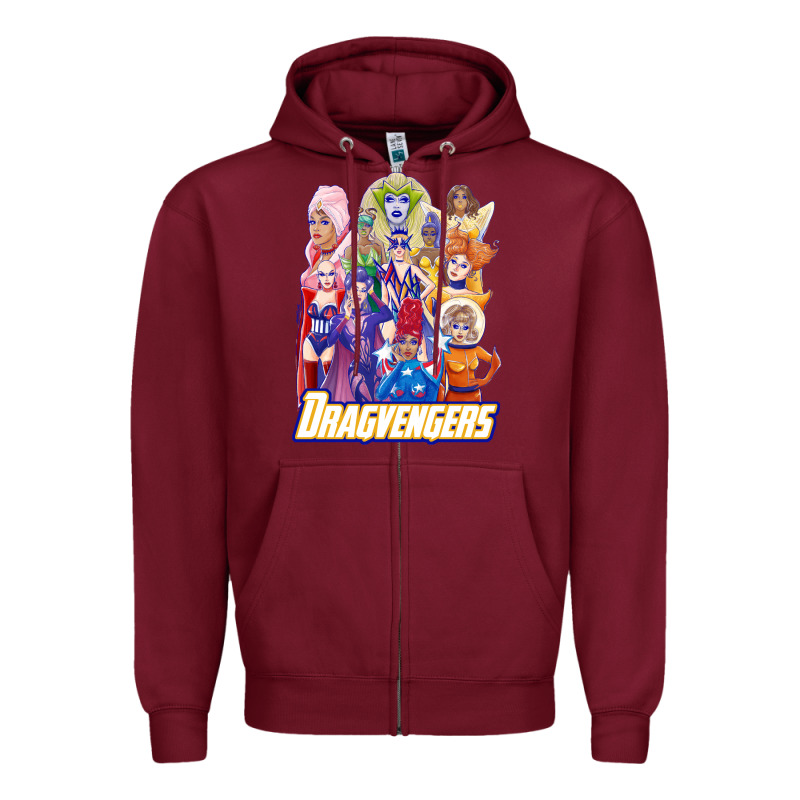Rupaul's Dragvengers All Winners Zipper Hoodie by tuanDangUi | Teevron