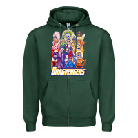 Sports Green rupaul's dragvengers all winners Zipper Hoodie - tuanDangUi
