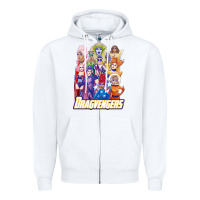 White rupaul's dragvengers all winners Zipper Hoodie - tuanDangUi