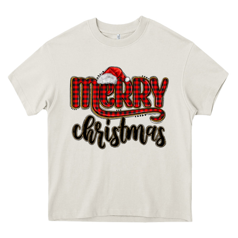 Merry Christmas Heavy Core Tee by MaliasSmallBusiness | Teevron