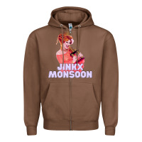 Chestnut jinkx monsoon 27 Zipper Hoodie - tuanDangUi