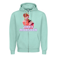 Seafoam jinkx monsoon 27 Zipper Hoodie - tuanDangUi
