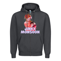 Smoke jinkx monsoon 27 Zipper Hoodie - tuanDangUi