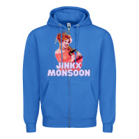 True Royal jinkx monsoon 27 Zipper Hoodie - tuanDangUi
