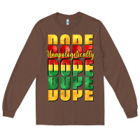 Chestnut unapologetically dope cowgirl Long Sleeve Tee - CowGirlArtShop