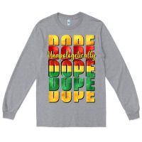 Heather Grey unapologetically dope cowgirl Long Sleeve Tee - CowGirlArtShop