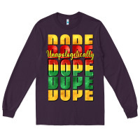 Plum unapologetically dope cowgirl Long Sleeve Tee - CowGirlArtShop