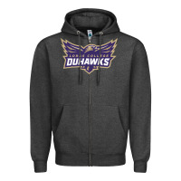 Charcoal Heather loras college duhawks Zipper Hoodie - tuanDangUi