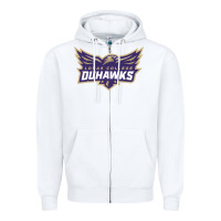 White loras college duhawks Zipper Hoodie - tuanDangUi