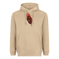 Mushroom croton leaf Heavyweight Hoodie - LillyAllenDesigns