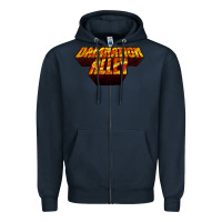 Navy damnation alley Zipper Hoodie - tuanDangUi