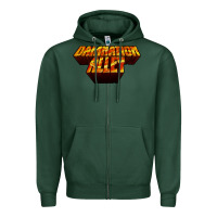 Sports Green damnation alley Zipper Hoodie - tuanDangUi