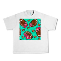 Lunar Rock American Football roses and hearts Urban Heavy Tee - NancyCooperArtShop