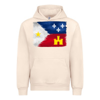 Sandshell louisiana flag background Urban Hoodie - BarkalooDesign