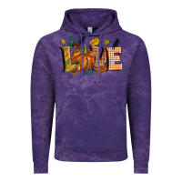 Cloud Purple Fall love Vintage Hoodie - NancyCooperArtShop