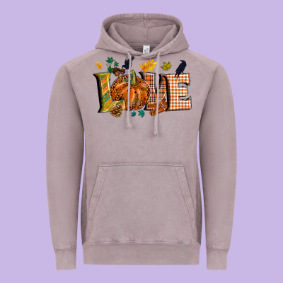 Fall Love Vintage Hoodie Designed By Nancycooperartshop