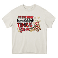 Cream its the most wonderful time of the year Heavy Core Tee - MaliasSmallBusiness