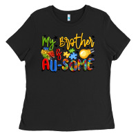 Black my brother is au some Ladies Tee - LillyAllenDesigns