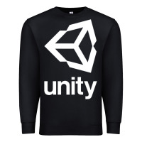 Black unity 3d game dev Premium Sweatshirt - tuanDangUi