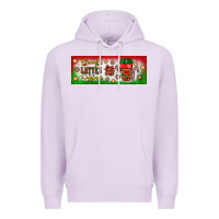 Lilac flannels lattes leggings Premium Hoodie - BundleAndBundleShop