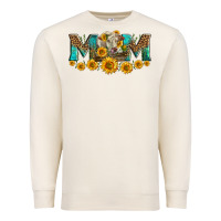 Sandshell charolais cow mom Premium Sweatshirt - LillyAllenDesigns